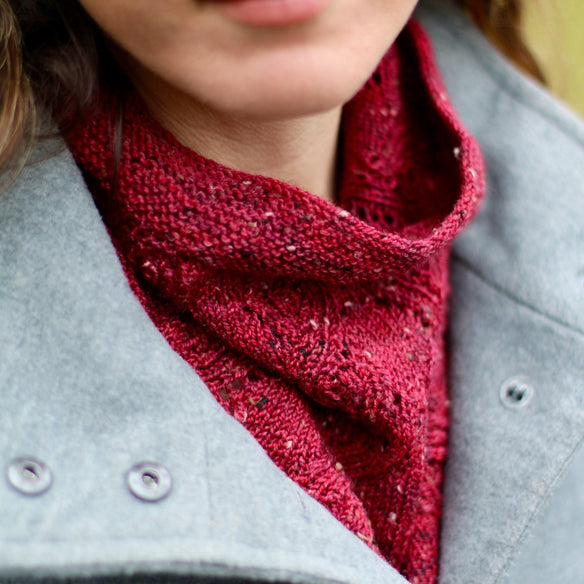 Fortune Green Cowl Pattern