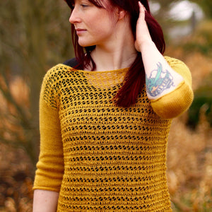 Spritz Stripes Sweater | Digital Knitting Pattern | Fingering Weight ...