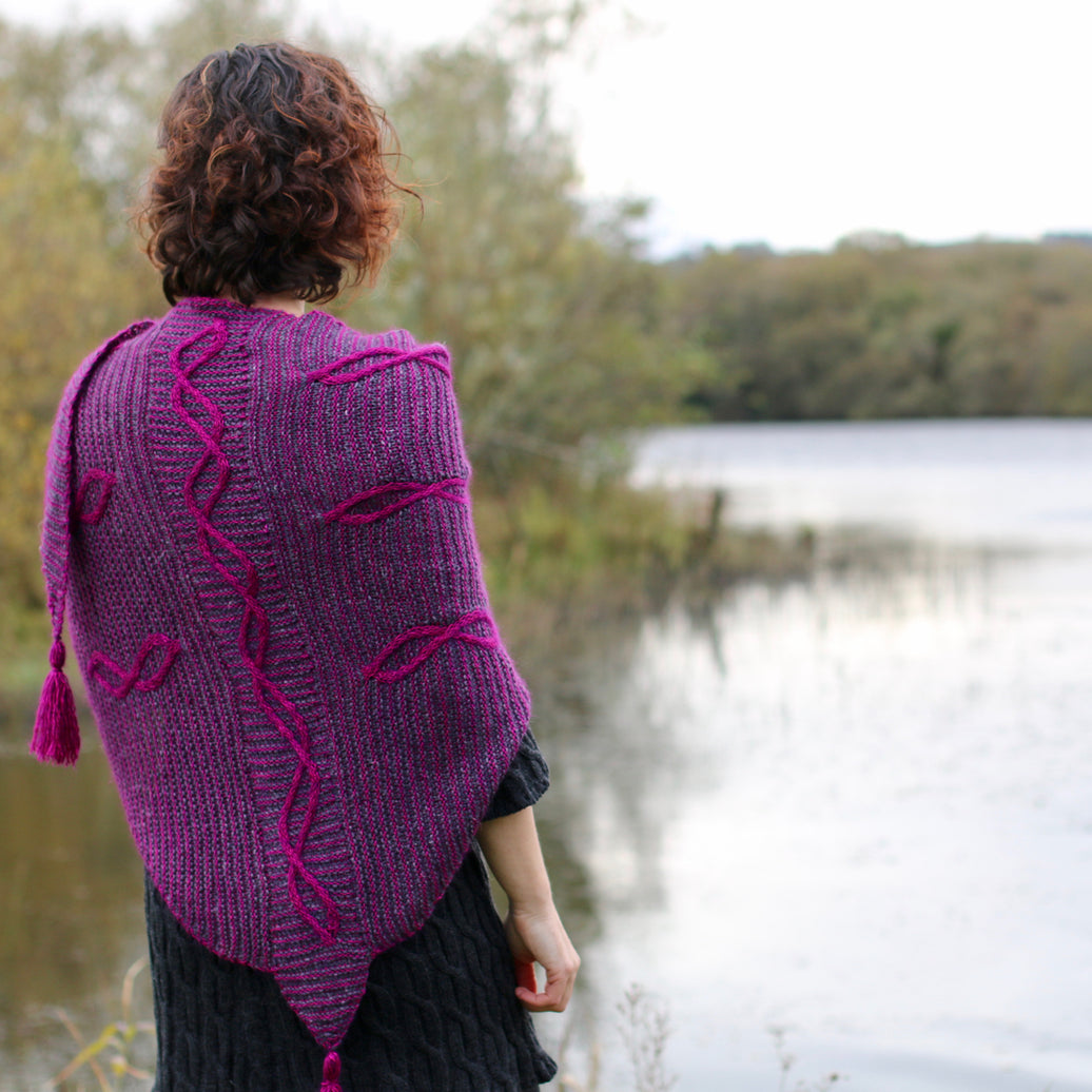 SiOG Stripes Shawl Pattern