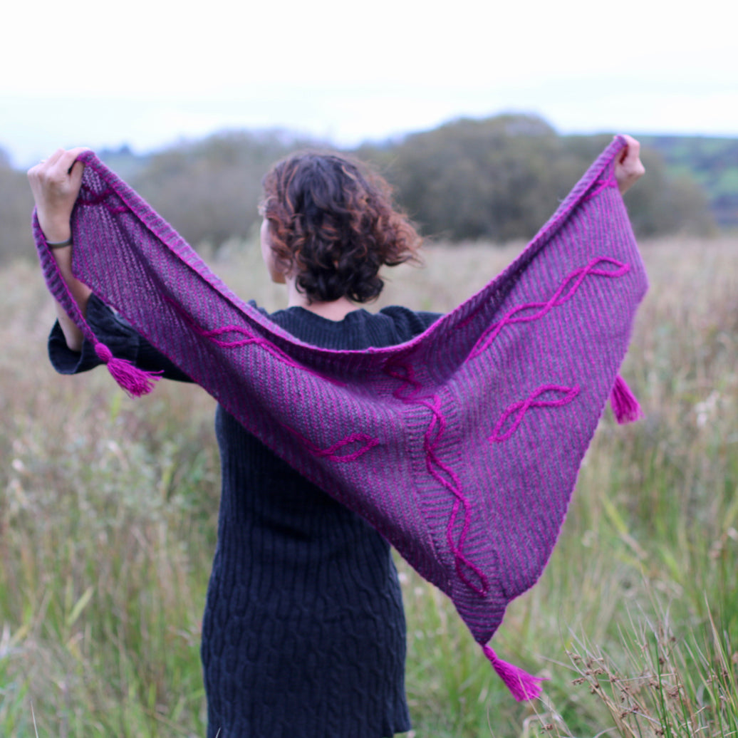 SiOG Stripes Shawl Pattern