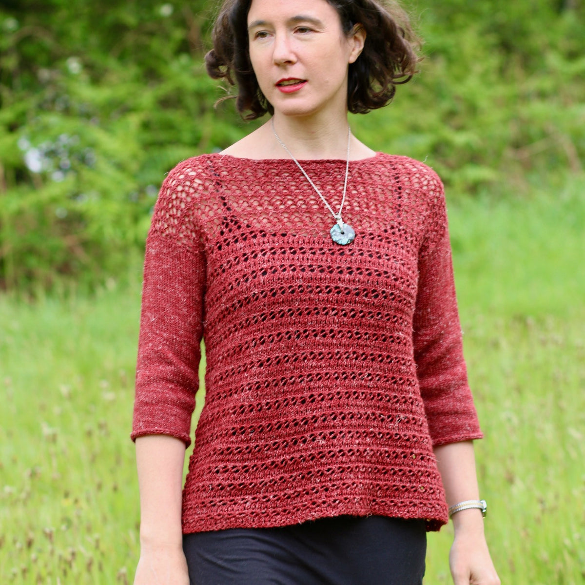 Spritz Stripes Nua Sweater | Digital Hand-Knitting Pattern | Sport ...