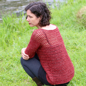 Spritz Stripes Nua Sweater | Digital Hand-Knitting Pattern | Sport ...