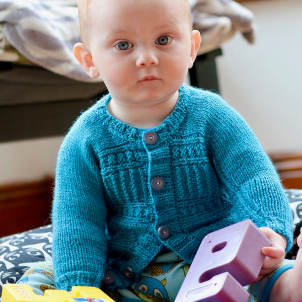 Montessori Cardigan | Digital Hand-Knitting Pattern | DK Weight ...
