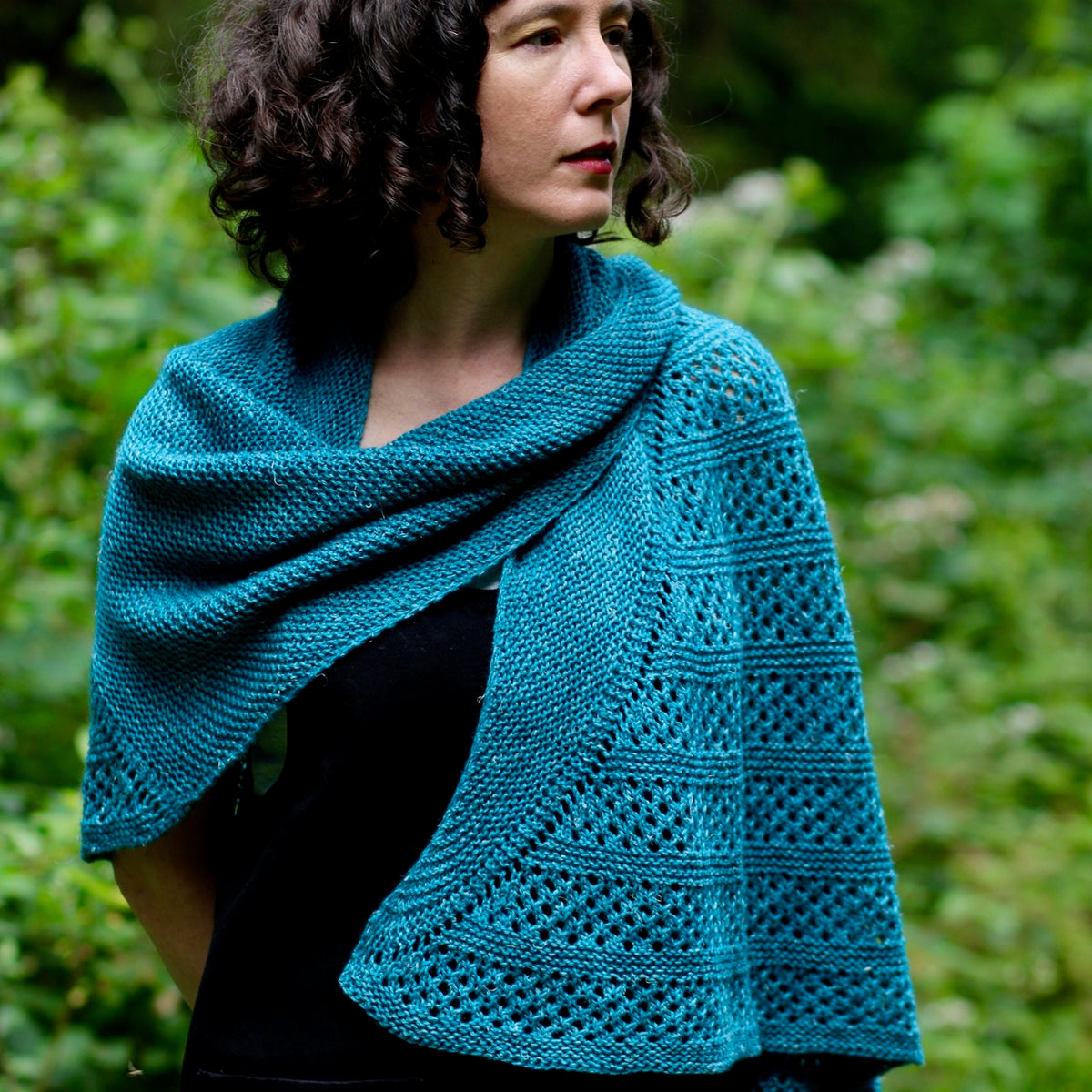 Brooklands Shawl | Digital Hand-Knitting Pattern | Sport Weight ...