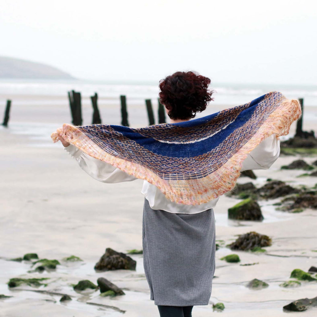 Project Workshop | Quilted Feather Shawl