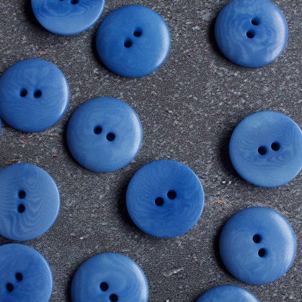 Dritz 20mm Recycled Cotton Round Stitch Buttons Blue : Target