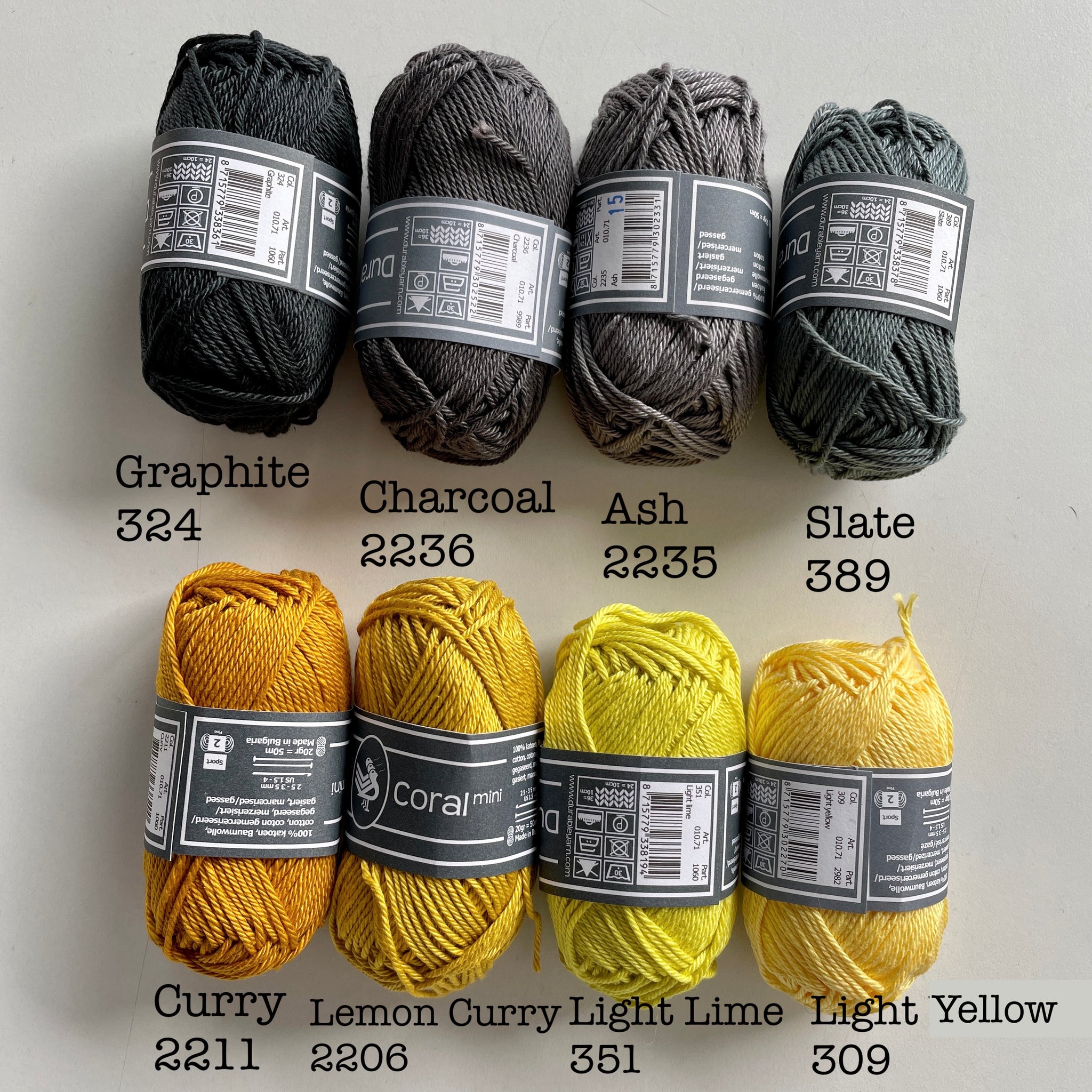 Cottons: three mini yarn reviews