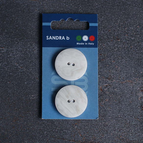 28 mm Button | Set of 2 | Opal
