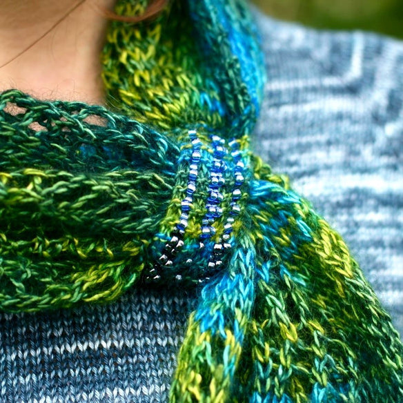 Serpentinite Scarf Pattern